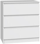 GreenSite M3 70 fiókos szekrény, fehér