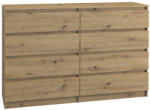 GreenSite M8 140 komód, tölgy