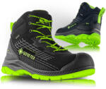 VM Footwear BIRMINGHAM 8020-S7L / Biztonsági bokacsizma S7L, GORE-TEX® membránnal - fekete/zöld 46 (8020-S7L-46)