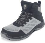 CERVA PANDA FLY S1PS / Biztonsági bokacsizma S1PS MF LG SR - fekete/szürke 37 (0202089400037)