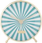 Karlsson Ceas deșteptător Candy Swirl, turcoaz-alb (KA6008BL)