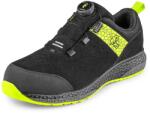 CXS CXS FIBELINE CERANA S3S / ESD védőcipő - fekete/zöld 41 (212817480841)