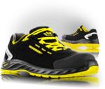 VM Footwear CALIFORNIA 2295-S3 ESD / Biztonsági ESD alacsony szárú cipő S3, NEM FÉMES - fekete/sárga 40 (2295-S3LESD-40)