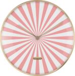 Karlsson Ceas de perete Candy Swirl, roz-alb (KA6007PI)