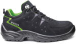 Portwest BASE SMART HARLEM S1P SRC B0175 / Védőbakancs S1P SRC - fekete/zöld 45 (B0175BGN45)