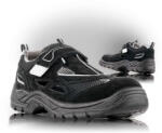 VM Footwear AMSTERDAM 2865-S1 NON / Bőr biztonsági szandál S1, fémmentes - fekete 39 (2865-S1NON-39)