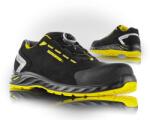 VM Footwear CALIFORNIA 2995-S3LBOA / Biztonsági ESD alacsony szárú cipő S3, BOA fazon - fekete/sárga 39 (2295-S3LBOA-39)