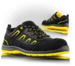 VM Footwear KORFU 2015-S3ESD / Biztonsági cipő S3 ESD - fekete/sárga 41 (2015-S3ESD-41)