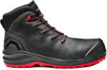 Portwest BASE CLASSIC PLUS BE-UNIFORM TOP S3 HRO CI HI SRC B0888N / Biztonsági bokacsizma S3 HRO CI HI SRC - fekete/piros 44 (B0888NBKD44)