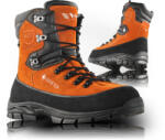 VM Footwear CURYCH 7990-S7L / ANTICUT biztonsági félvádárcipő, GORE-TEX membránnal - fekete/narancssárga 43 (7990-S7L-43)