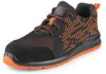 CXS CXS TEXLINE CRES S1 / Alacsony szárú cipő S1 - fekete/narancssárga 40 (212507680340)