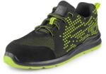 CXS CXS TEXLINE RAB S1 / Alacsony szárú cipő S1 - fekete/zöld 35 (212507680835)
