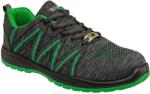 BENNON BENNON KNITTER S1 ESD GREEN LOW / Biztonsági cipő S1 ESD - fekete/zöld 36 (1003030750-36)