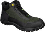Portwest FE04 GIRDER / Kompozit félcipő S3S ESD SR FO bokacsizma - fekete/zöld 38 (FE04BGN38)