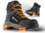 VM Footwear HAMILTON 7580-S7L / Biztonsági bokacsizma S7L FO HRO SR, GORE-TEX® membránnal - fekete/narancssárga 42 (7580-S7L-42)