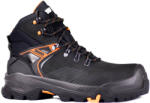 Portwest BASE FORTREX T-REX MID/T-WALL S3 B1601 / Biztonsági bokacsizma S3 - fekete/narancssárga 39 (B1601BKO39)
