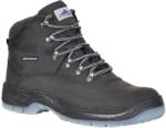 Portwest STEELITE ALL WEATHER BOOT S3 WR FW57 / Biztonsági bokacsizma S3 WR - fekete 46 (FW57BKR46)