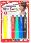 Amos Arcfestő kréta 6 darabos Ajánlott 3-10 éves korig unisex (57209)