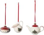 Villeroy & Boch V&B Toy's Delight Decoration karácsonyfadísz szett 3részes, Kávés készlet (14-8659-6668)