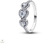 Pandora Hármas szív alakú gyűrű 50-es méret - 194413C01-50