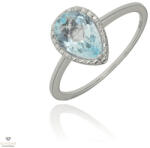 Gyűrű Frank Trautz fehér arany gyűrű 56-os méret - 1-06920-52-0200/56