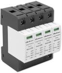 Qoltec AC túlfeszültségvédő | 4P | 420V | T2 | C (QT52588)