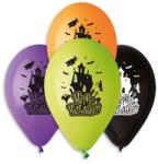 30 cm-es Halloween mintás lufi, többféle 10 db/cs (51640)