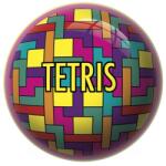  Labda 23 cm - Tetrisz szivárvány (97182)