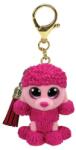 Ty TY: Mini Boos clip műanyag figura PATSY - rózsaszín pudli (68181)