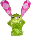  Kockásfülű nyúl bábfigura - 23 cm (61491)