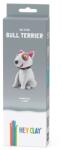 HEY CLAY Figura Kutyák Bull Terrier (15182)