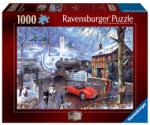  Puzzle 1000 db - Vonatállomás (15522)