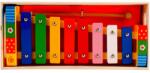  Színes fa xilofon (06217)