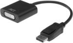 ACT AC7510 DisplayPort - DVI-I (Dual Link) (24+5) adapter Black (AC7510) - mzona