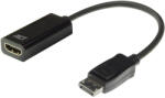 ACT AC7555 DisplayPort to HDMI adapter Black (AC7555) - mzona