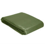 Springos Takaróponyva, vízálló, zöld, 5x8m-es, UV védelem, 120g/m2 (GA2127)