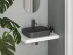 RAVAK Ceramic Slim Shelf R 55 kerámiamosdó antracit