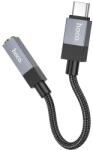 hoco. Adapter AUX USB C (férfi) - Jack 3, 5 mm (női) Hoco UPA32C fekete