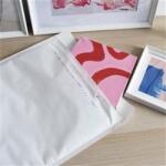 BLUERING Légpárnás tasak 20/K szilikon külső méret 370x480mm, belső méret 350x470mm, BlueringR fehér (BLUERING_LEGPFH20K) (BLUERING_LEGPFH20K)