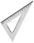 BLUERING Vonalzó háromszög 60° 15, 5cm, műanyag (BLUERING_52696) (BLUERING_52696)