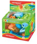 Keyroad Hegyező 2 lyukú tartályos 24 db/display Starfish vegyes színek (KEYROAD_38410) (KEYROAD_38410)