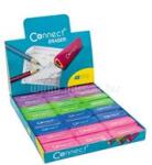 Connect Radír Connect háromszögletű hasáb színes 48 db/kínáló doboz (45x15x15mm, ) (CONNECT_107027) (CONNECT_107027)