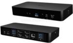 i-tec Universal Intelligent Dual Display Docking Station + Power Delivery 100W (CAINTGDUAL4KDOCPD) (CAINTGDUAL4KDOCPD)