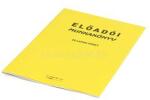 NYOMELL Előadói munkakönyv 20lapos füzet C. 5230-58 (NYOMELL_BR897886) (NYOMELL_BR897886)