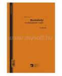  Munkahelyi munkabaleseti napló 24 lapos füzet A/4 álló B. VALL. 347 (EGYEB_59625) (EGYEB_59625)