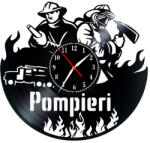  POMPIERI-ceas de perete ( personalizabil)