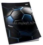 Connect Füzet A4, 40lap, kockás 80g. Connect Matt + UV lakk borító, (CONNECT_405278) (CONNECT_405278)