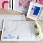 BLUERING Légpárnás tasak 16/F szilikon külső méret 240x350mm, belső méret 220x340mm, BlueringR fehér (BLUERING_LEGPFH16F) (BLUERING_LEGPFH16F)