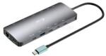 i-tec USB-C Metal Nano 3x Display Dock, 2x HDMI 1x USB-C video + Power Delivery 140W (C31NANOTRIPLEDOCKPD) (C31NANOTRIPLEDOCKPD)