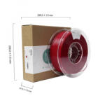 Maertz PETG nyomtatószál 1.75mm, 1kg piros (PMMA-1011-004) (PMMA-1011-004)